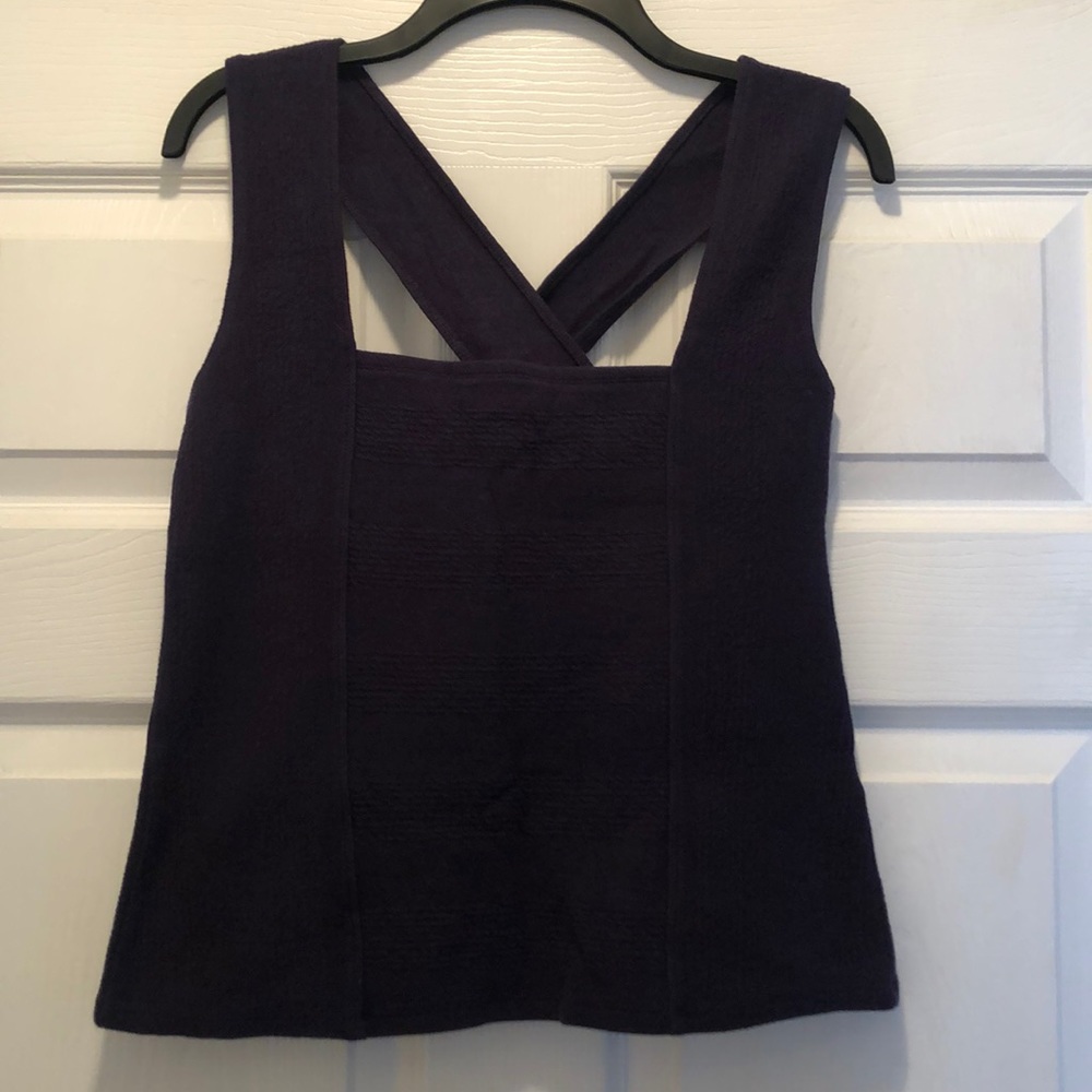 Maeve cross back tank top